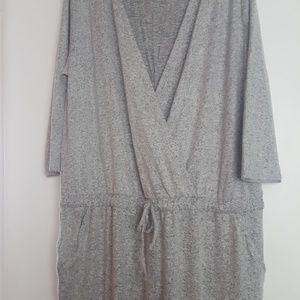 NWT. Super Soft Knit Wrap Jumpsuit